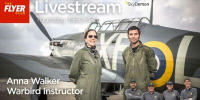 Anna Walker with Guy Martin