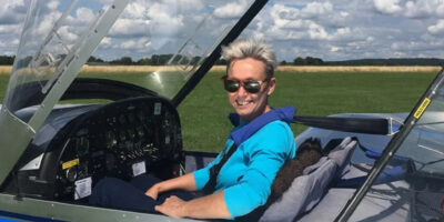 Bev Reardon swapped paragliding for fixed-wing flying with a BWPA scholarship