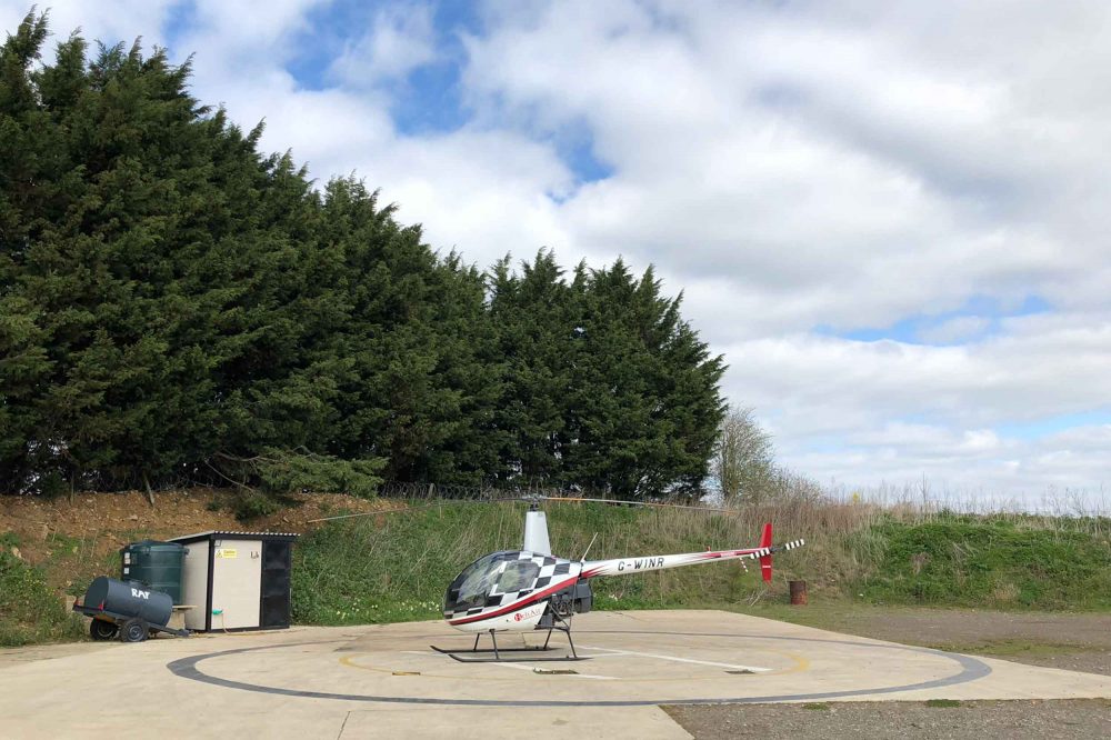 Classic Motor Hub helipad