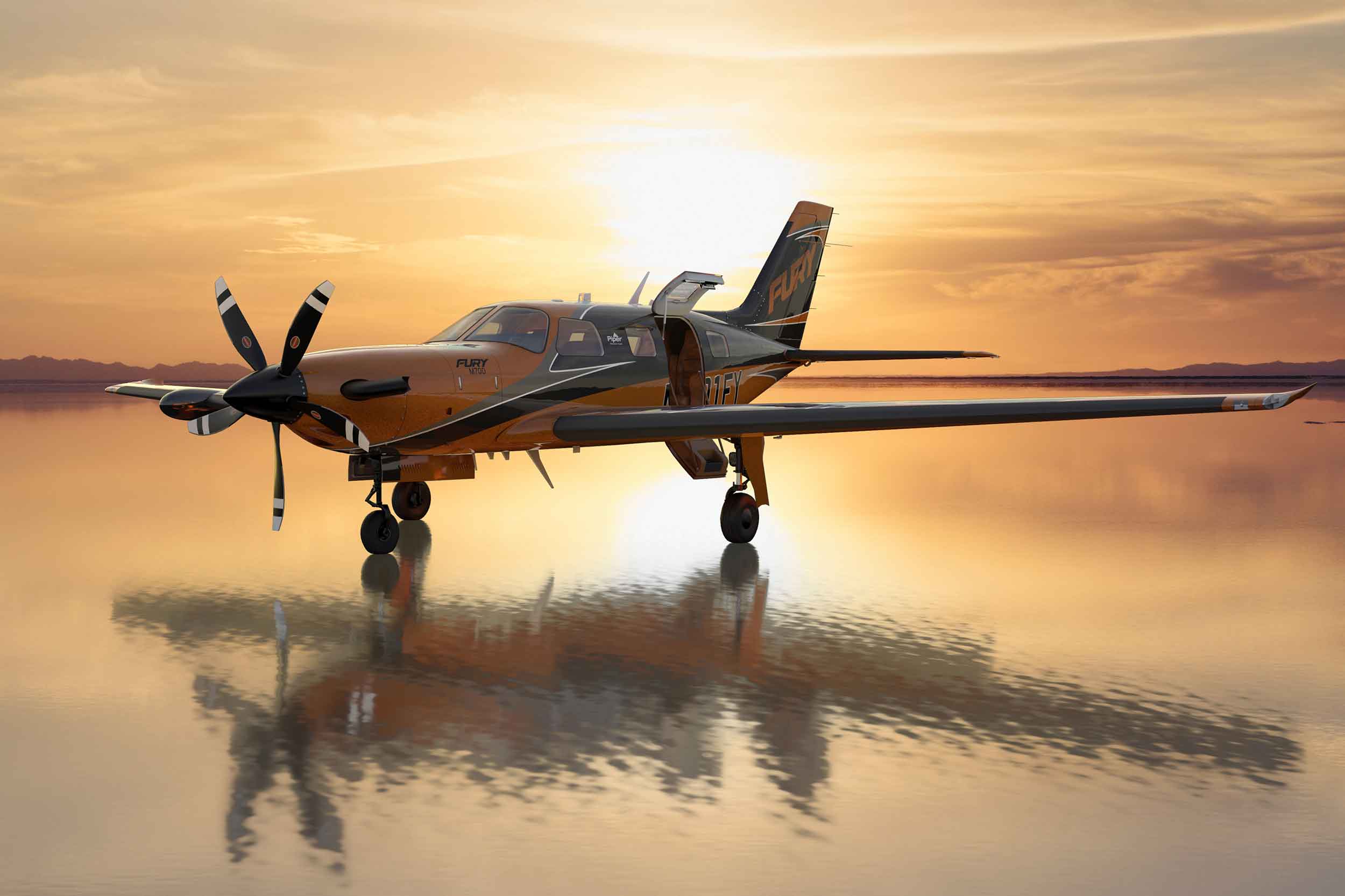 Piper M700 Fury. Images: Piper Aircraft