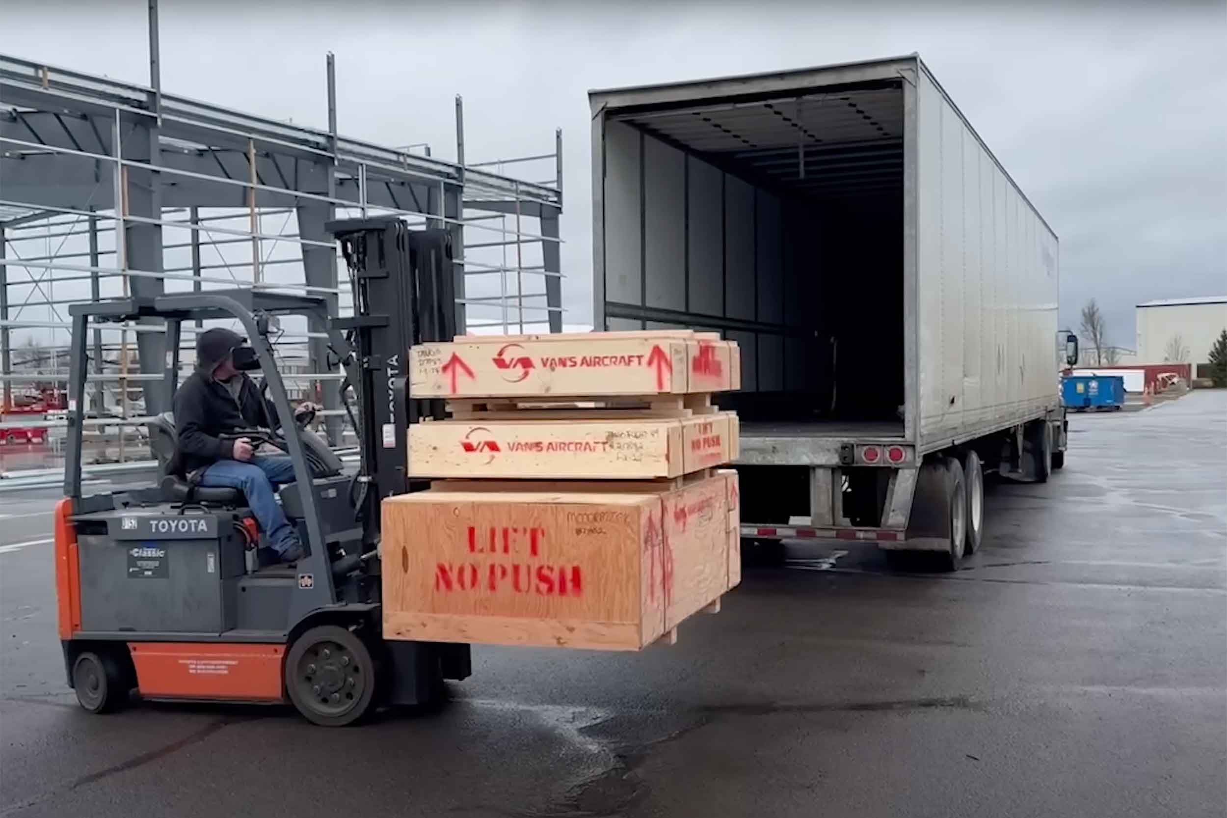 The emphasis is on fulfilling orders and shipping replacement parts