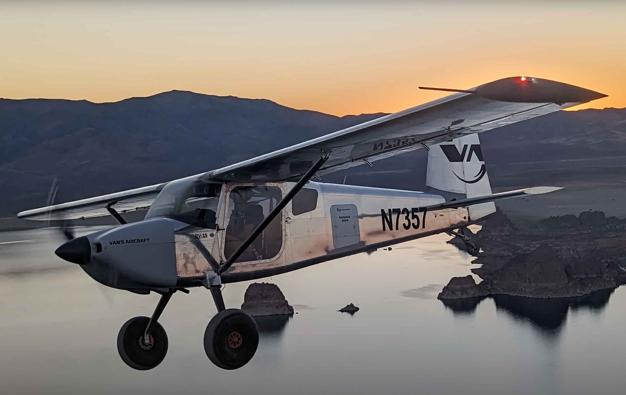 Van's RV15: development slowed but will restart as soon as the weather improves